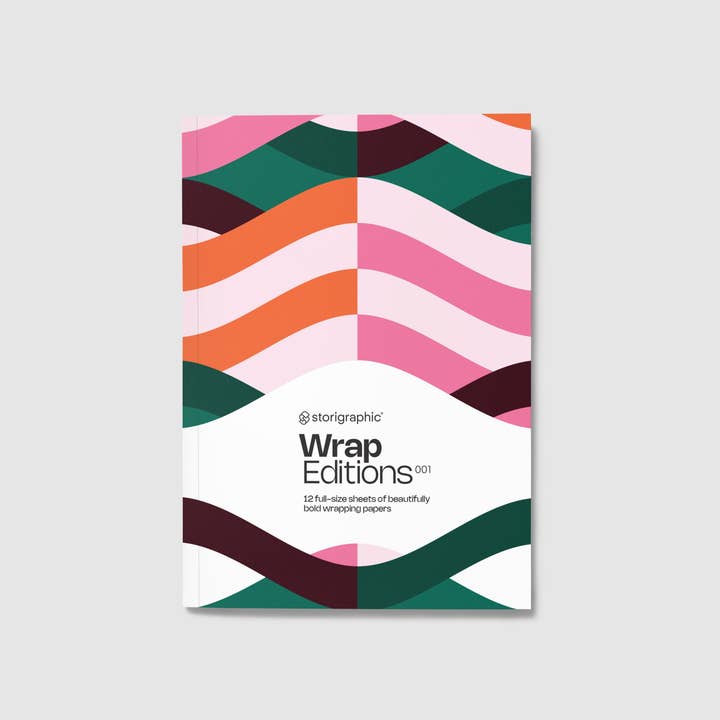 Storigraphic® - Wholesale Wrapping Paper Roll - Wrap Editions 001: Wrapping Paper Book | 12 Full-Size Sheets3