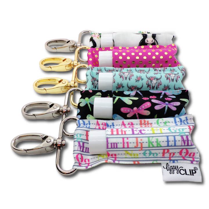 LippyClip Lip Balm Holder - Wholesale Keychain - Women's - Dragonfly LippyClip® Lip Balm Holder for Chapstick