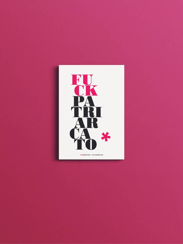 A3 Print - F**k Hvidt Patriarkat for engroshandel hos ErnestoShop