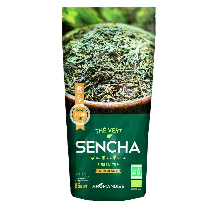 Sencha green tea for wholesale by AROMANDISE