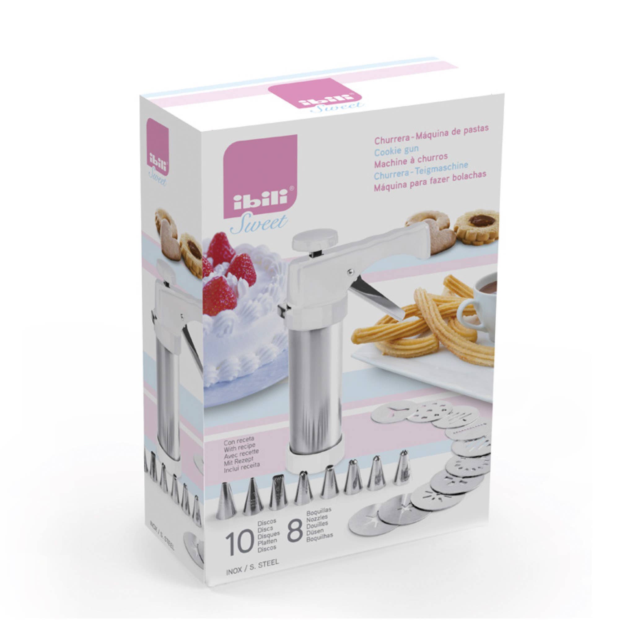 Ibili – wholesale Köksverktyg/-pryl – IBILI - Churrera-klassisk pasta maskin3