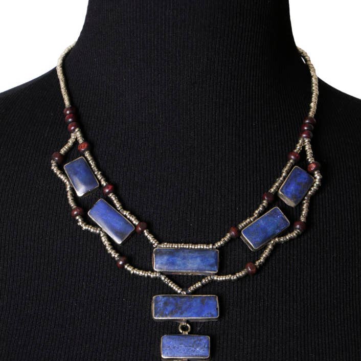 Western Fashion - Wholesale Pendant/Charm Necklace - 1912-Afghan Necklace0