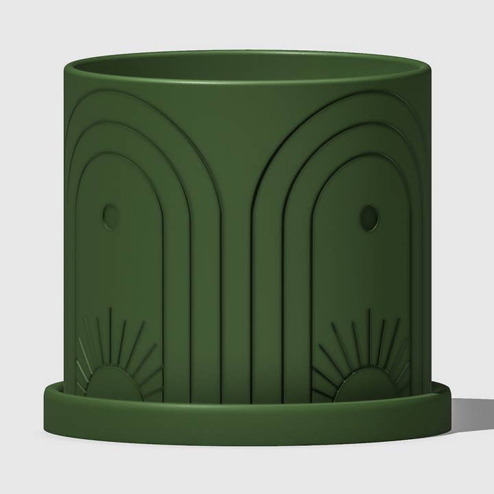 Boho Sun Planter for wholesale by Rosebud Homegoods