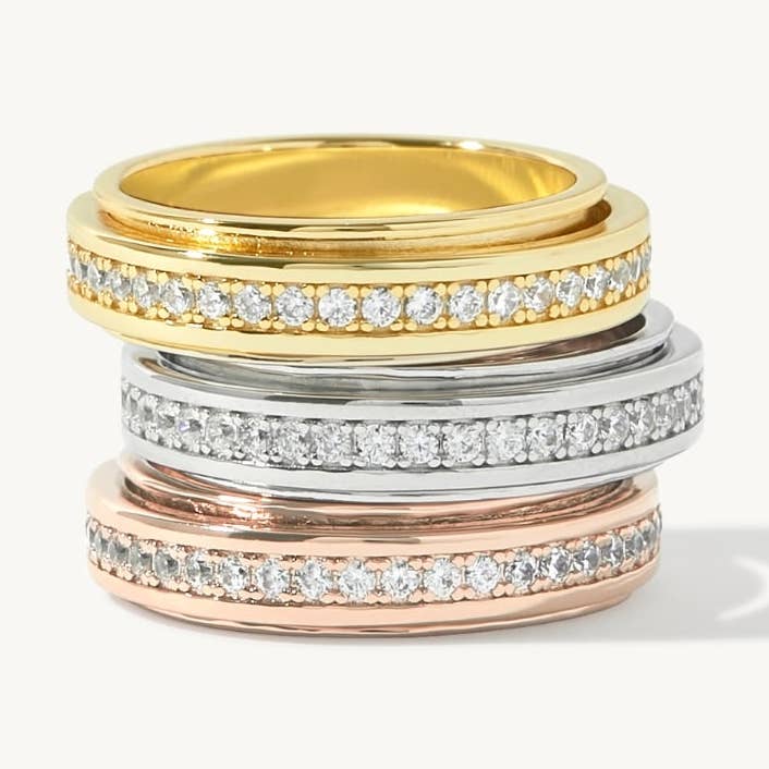 Veronica Spinner Ring for wholesale by Ideaure Jewelry