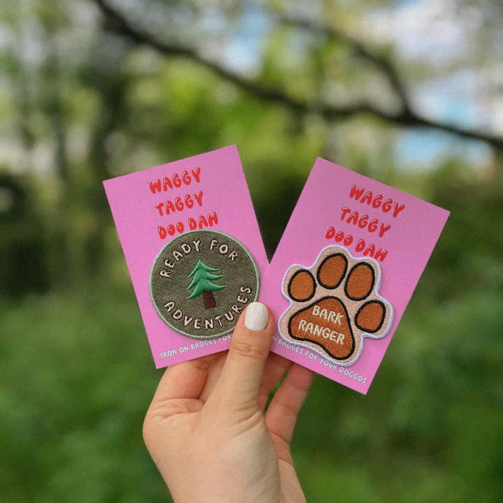 Apex Pet Products (Meaty Bubbles) - Wholesale Pet Bandana - Dog - Bark Ranger iron on patch for dogs4