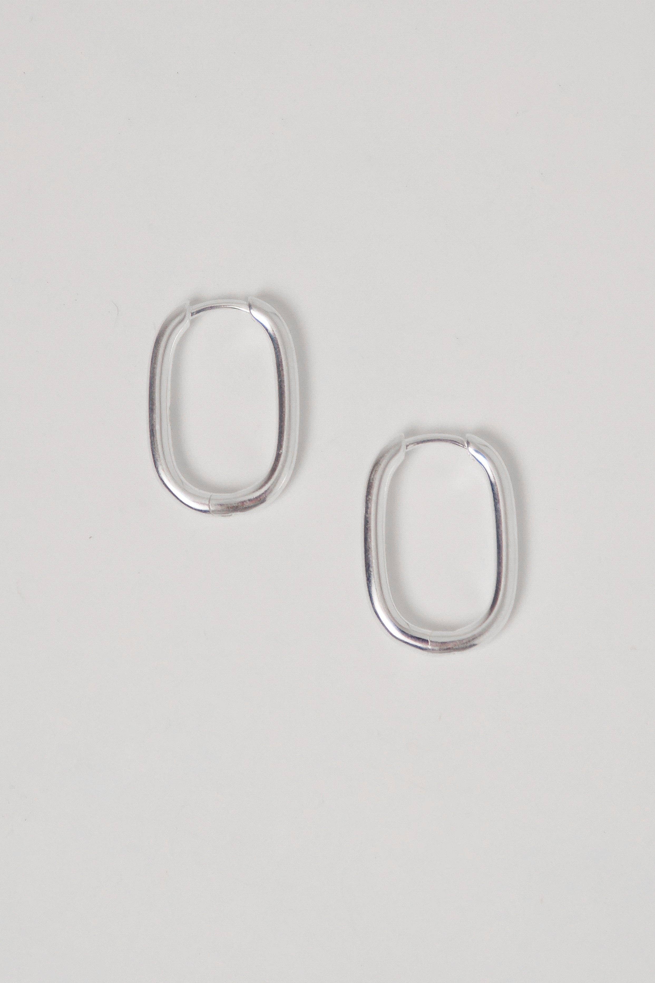 RBCCA KSTR Jewellery – wholesale Hoop-örhängen – Ovala ringar 20mm