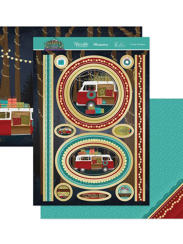 Cosy Xmas Luxury Topper - Festive Style Collection for wholesale by Ecstasy Crafts Distributing