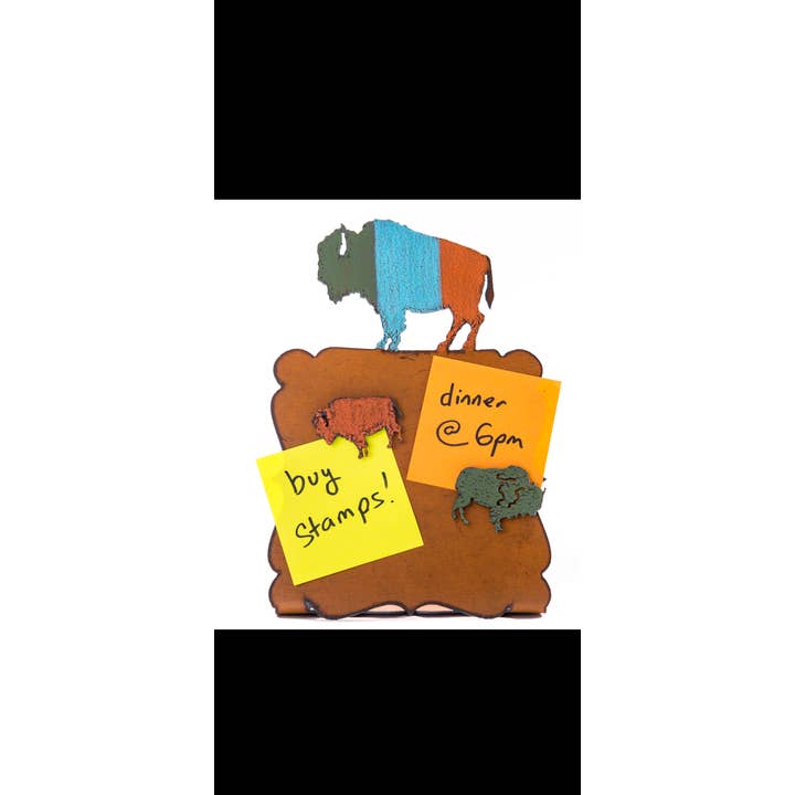 Whimsies - Wholesale Picture Frame - Buffalo Picture Frame southwestern desert western rodeo eco