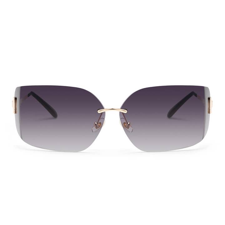 Mitte gold recycled stainless steel sunglasses for wholesale by CHPO