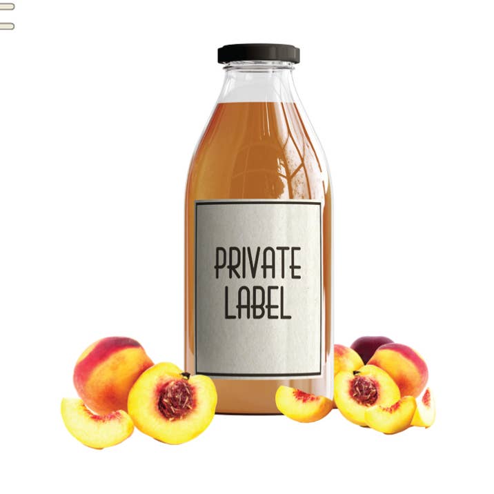 Bottle-up - Wholesale Fruit juice - PEACH fruit extract - PRIVATE LABEL - 0.25 ml0
