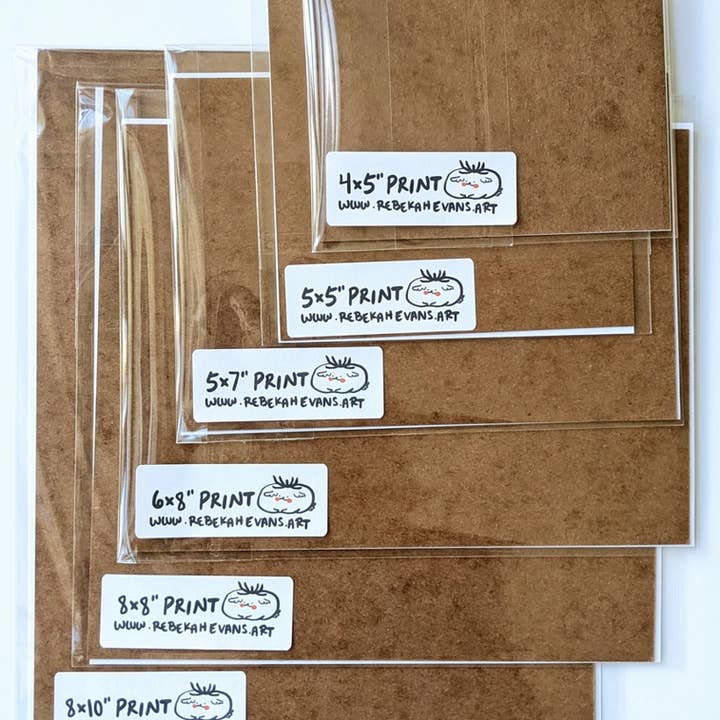 Rebekah Evans Art - Wholesale Art Print - Print - "April"2