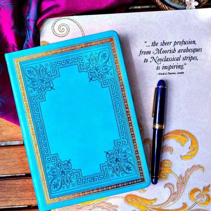 Victoria's Journals - Wholesale Journal/Diary - Victoria's Journals Antique Style Diary Vegan Leather (Teal)