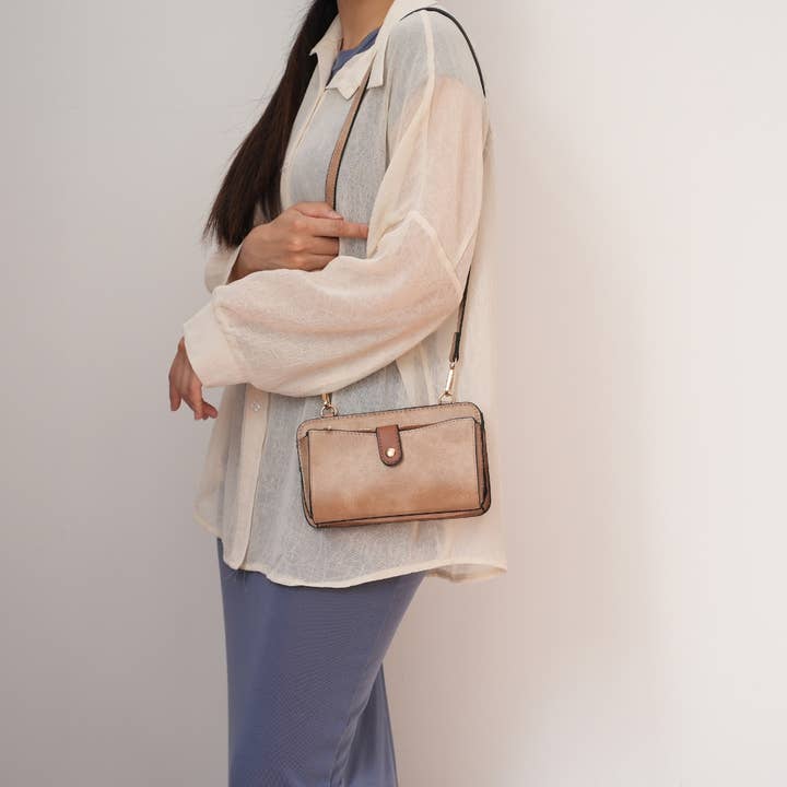 MKF Collection - Wholesale Crossbody Bag - Women's - Muriel Women Crossbody Bag with Card holder and Small Pouch12