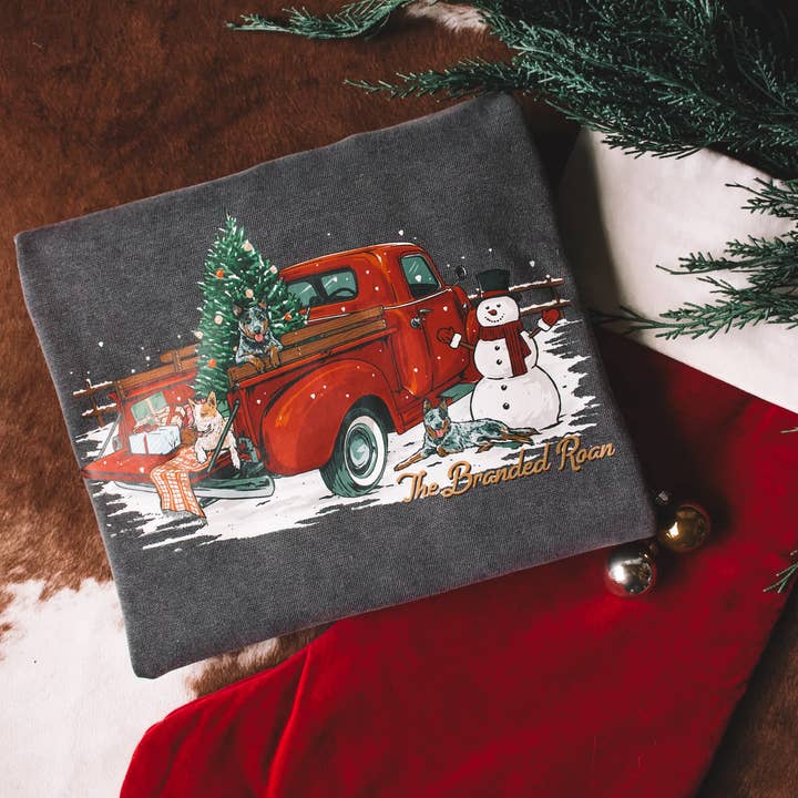 Truckin’ Through The Snow Tee for wholesale by The Branded Roan