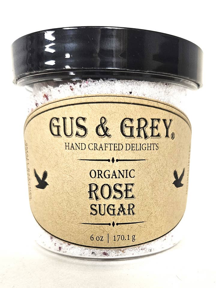 Organic Rose Sugar for wholesale by Gus & Grey