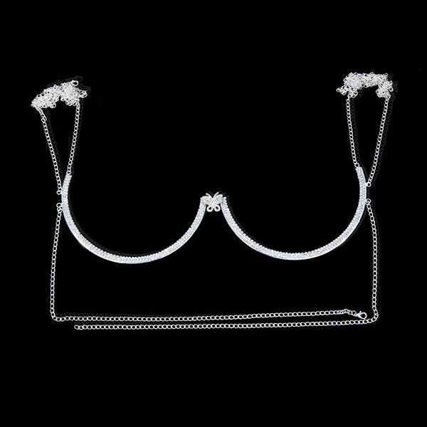 Plush Looks - Wholesale Face/Body Chain - Original Stylish Rhinestone Sexy Butterfly Shaped Body Chain5