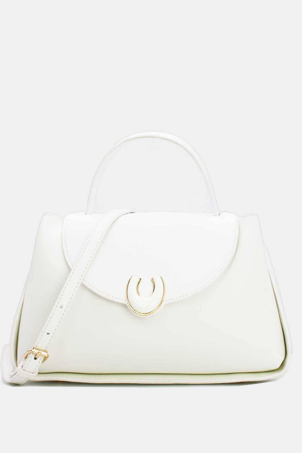 Tom&Eva (F.D.M diffusion) - Wholesale Top Handle Bag - Women's - Horseshoe Buckle Handbag-691320