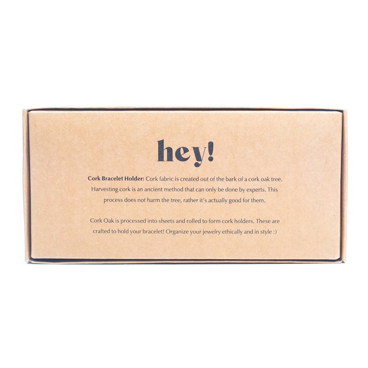 Meninas Bonitas Cork - Vente Supports et présentoirs à bijoux - Présentoir à bracelets à simple couche en liège 100 % pur L-10013