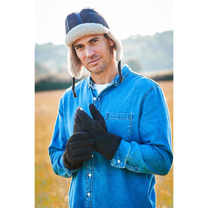 Owen Barry Ltd - Wholesale Trapper/Bomber Hat - Unisex - Sheepskin Trapper Hat | Aviator Flying Hat / Bomber Hat14