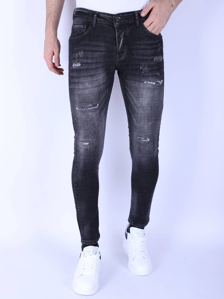 Stretch Denim Stonewash Men'S - Slim Fit -1096 for wholesale by Local Fanatic