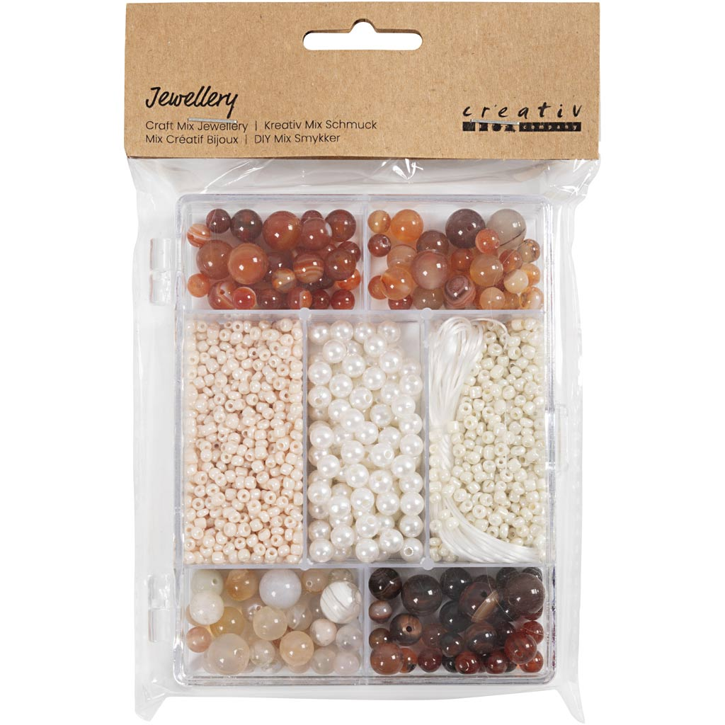 Hobbygroep - Wholesale Beads - CC Creative Box Jewelry Agates Various Colors3