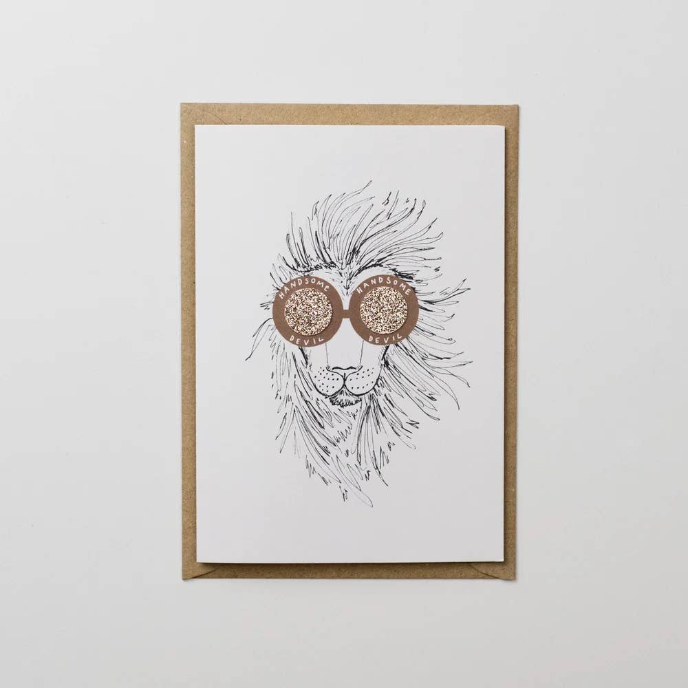 Katie Housley – wholesale Everyday greeting card – HANDSOME DEVIL