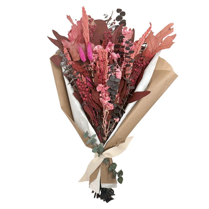 Andaluca - Wholesale Dried/Pressed Flowers - Merlot Summer Floral Bouquet #136