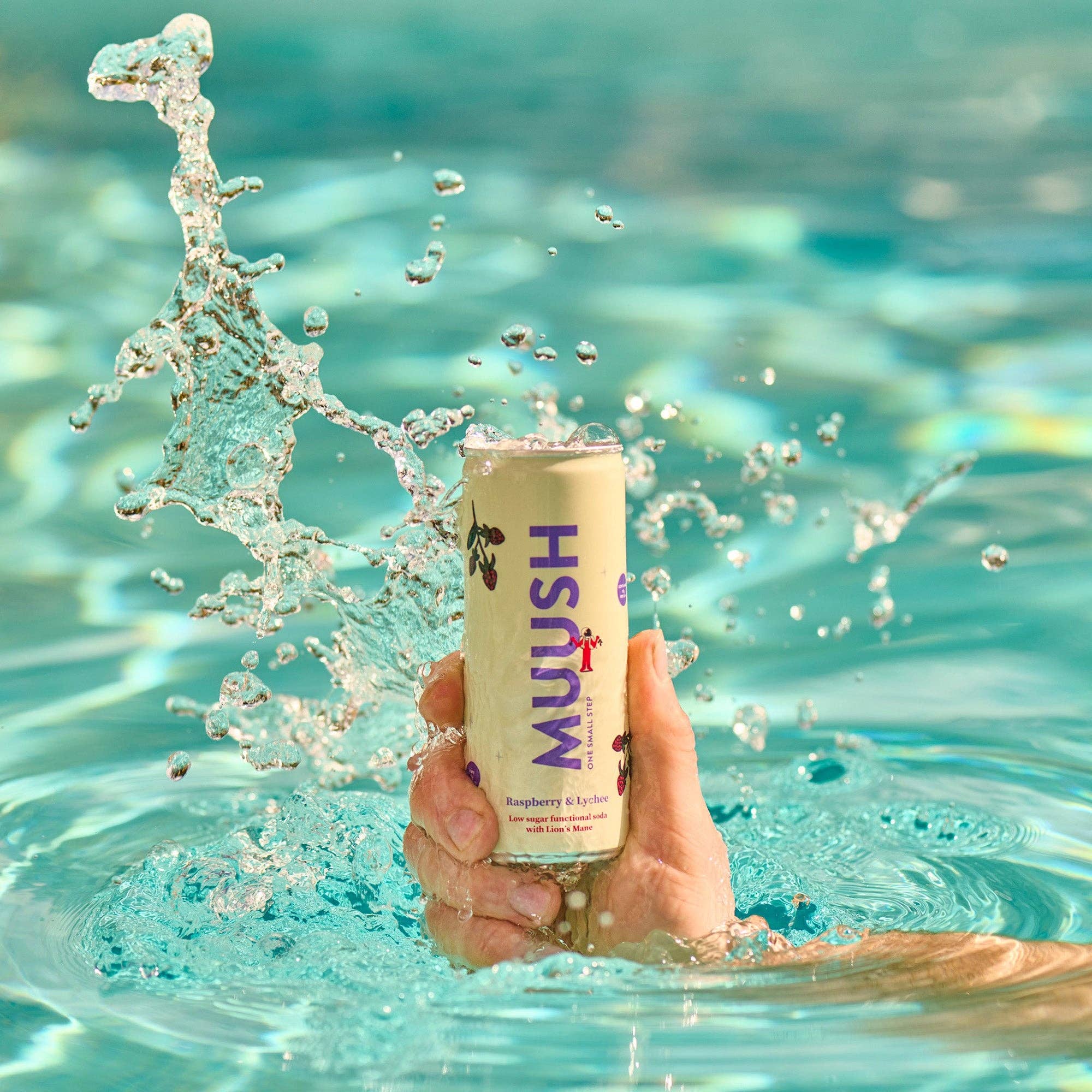 MUUSH – wholesale Sports/energy drink – MUUSH RASPBERRY & LYCHEE (250ML)