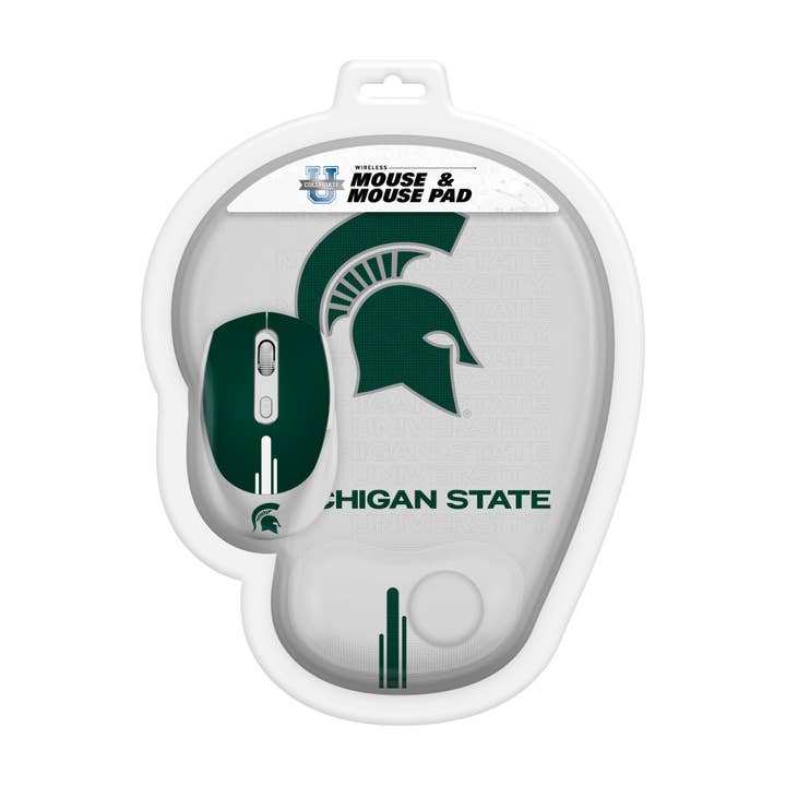 Prime Brands Group - Wholesale Mousepad/Trackpad - NCAA Michigan State Spartans Mouse & Mouse Pad2