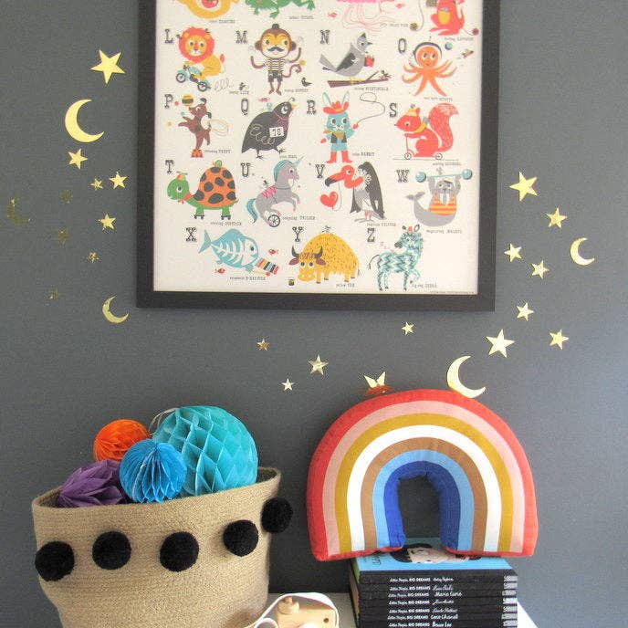Bunny and Bear Studio – wholesale Wall decal/stickers – Star & Moon Wall Decals2