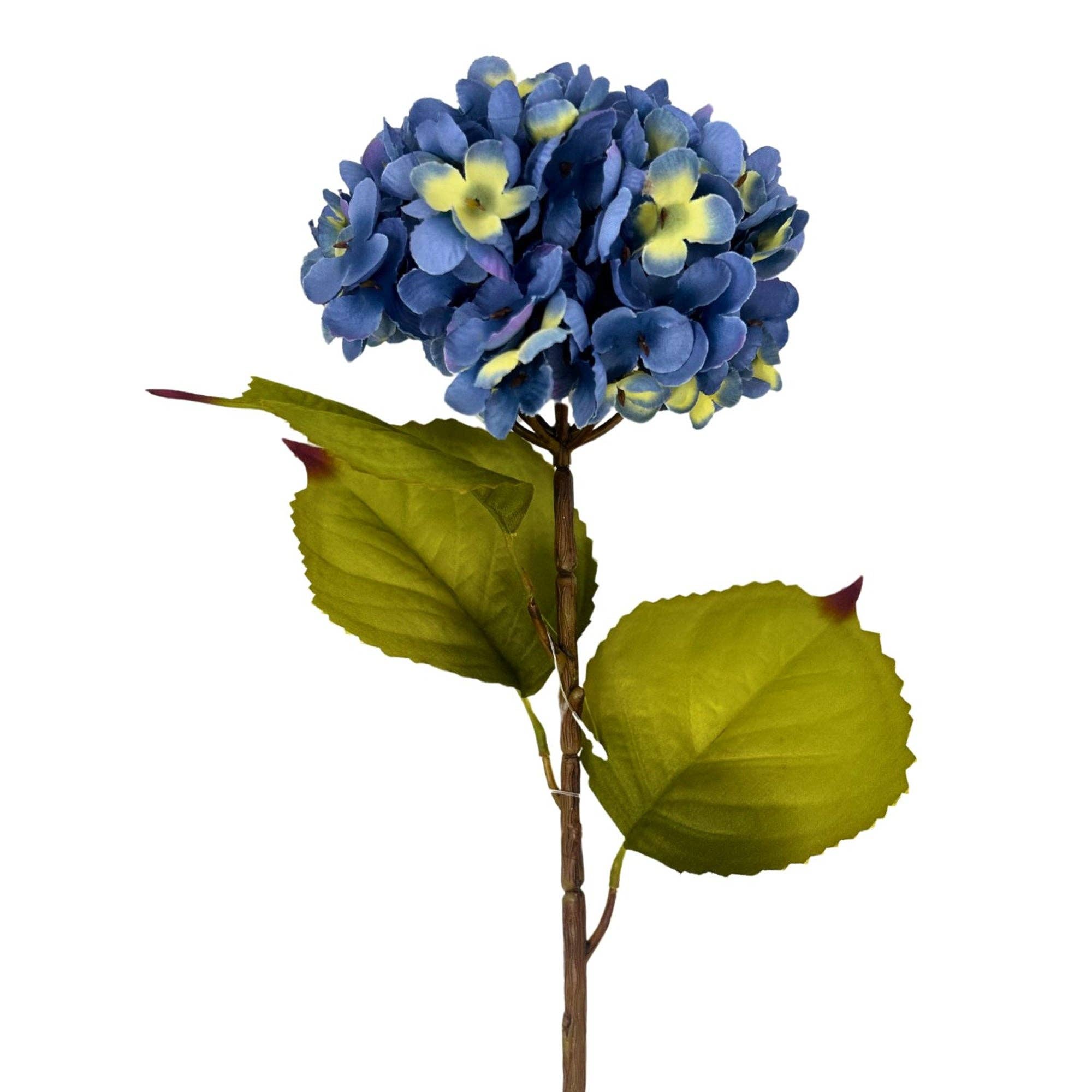 David Christopher's Collection - Wholesale Artificial Flowers - Meadows Hydrangea Spray - Blue 27”0