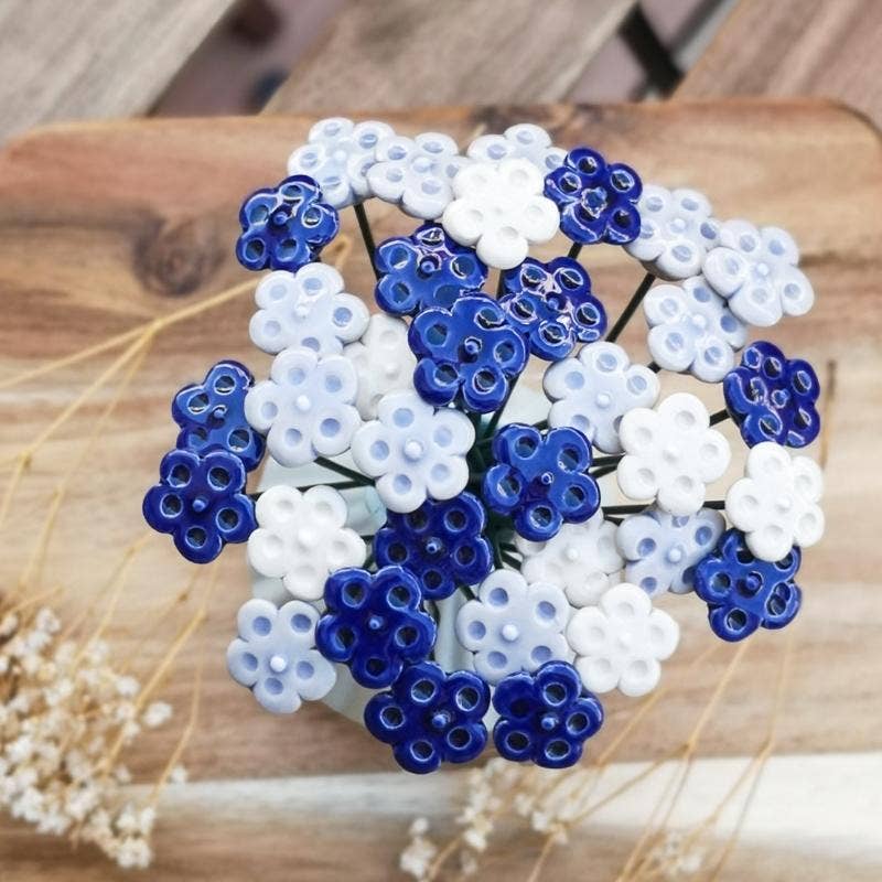 NaturoTheke - Wholesale Artificial Flowers - Forget-me-not - Ø approx. 1.5 cm0