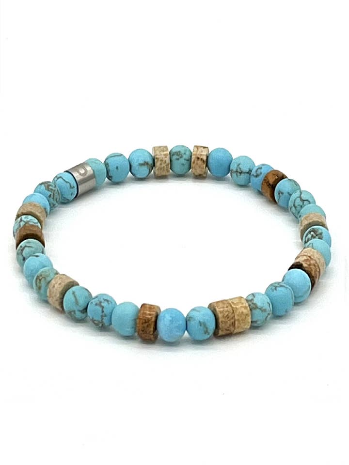 HEISHI ROCKS - TURQUOISE & JASPER for wholesale by GLUNT