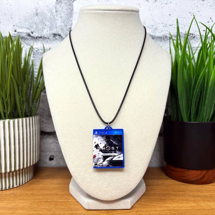BitsyLabs - Wholesale Pendant/Charm Necklace - PS4 Game Case Necklace