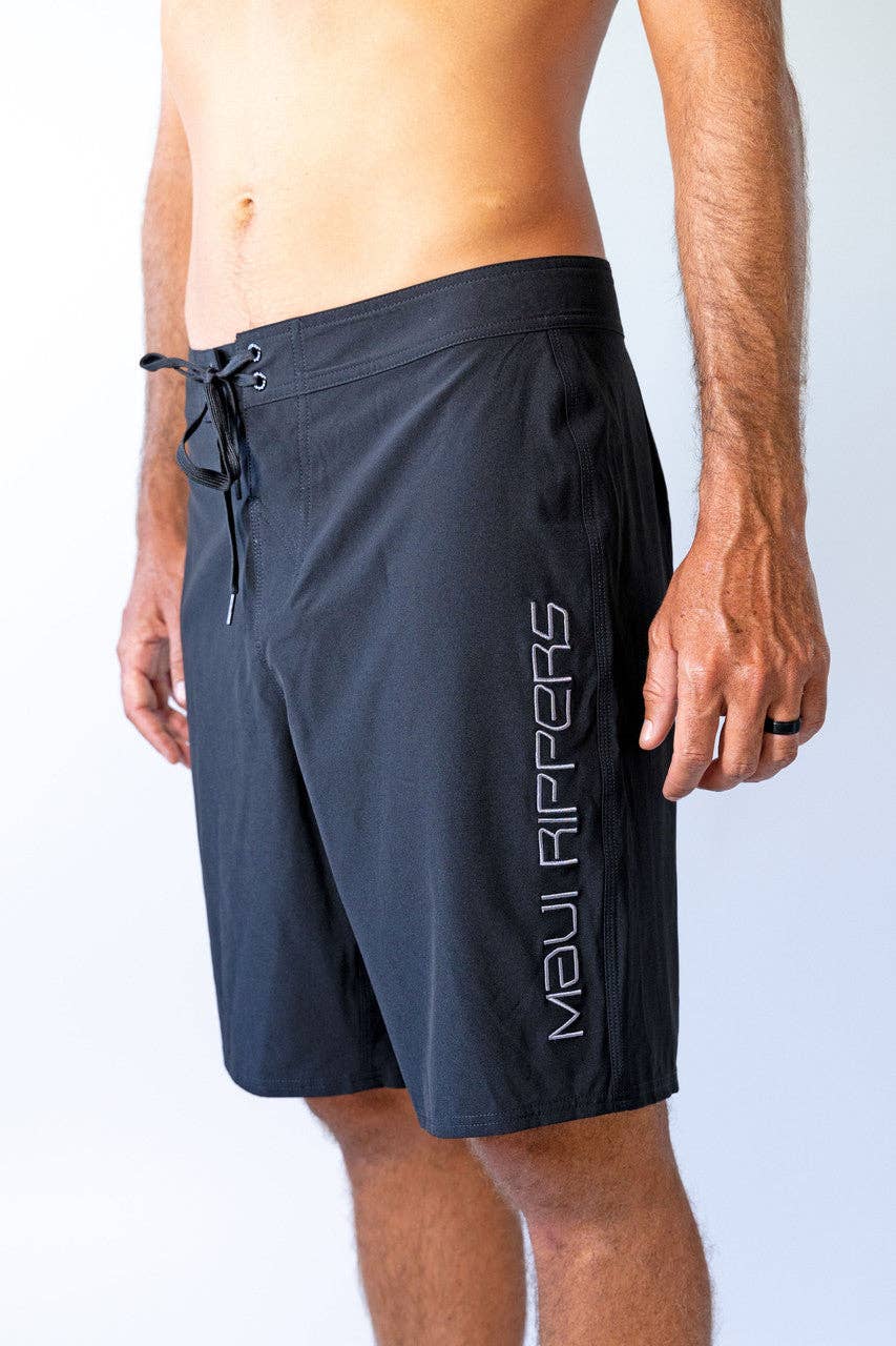 Maui Rippers – wholesale Badshorts - Herr – Core Black 21" stretchboardshorts2