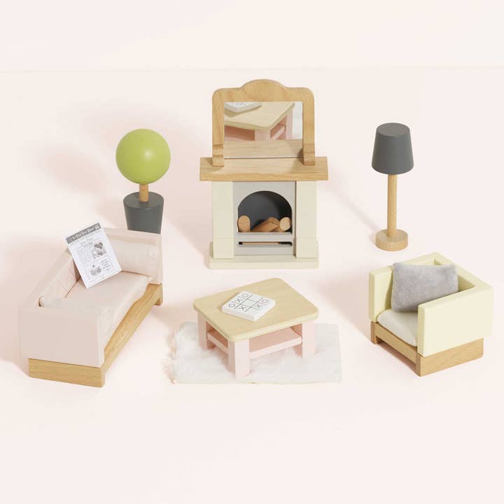 Wooden Dolls House Living Room for wholesale by Le Toy Van, Inc.