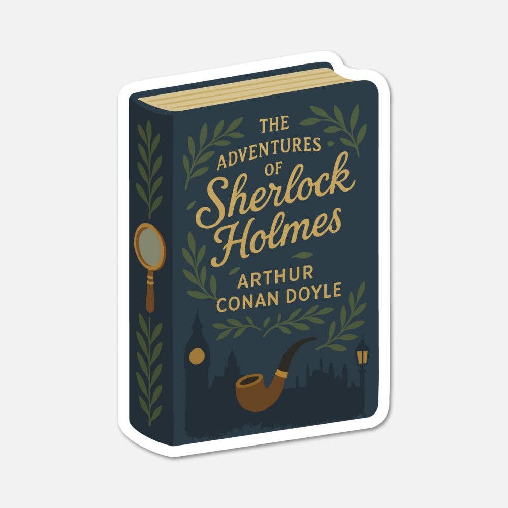 Footnotes - Wholesale Sticker - The Adventures Of Sherlock Holmes by Arthur Conan Doyle - Book Sticker