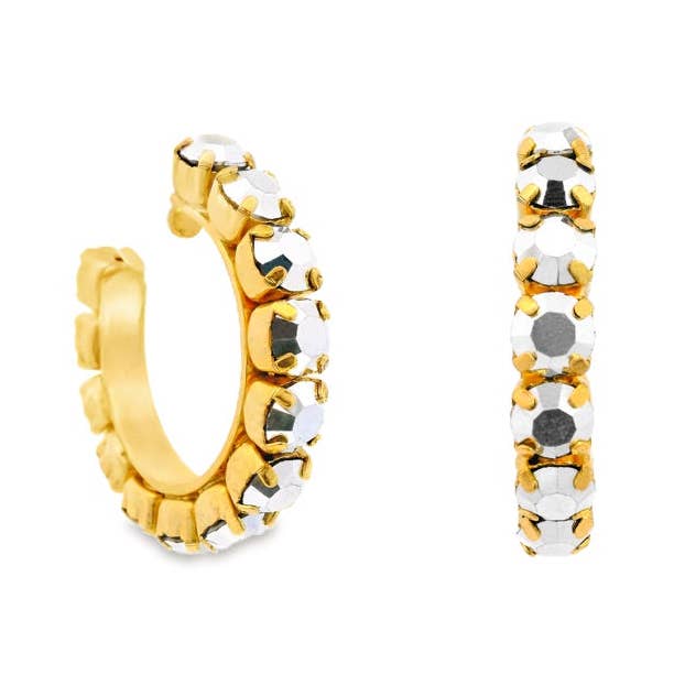 Jubilee Hoop in Antique Gold Chrome for wholesale by TOVA