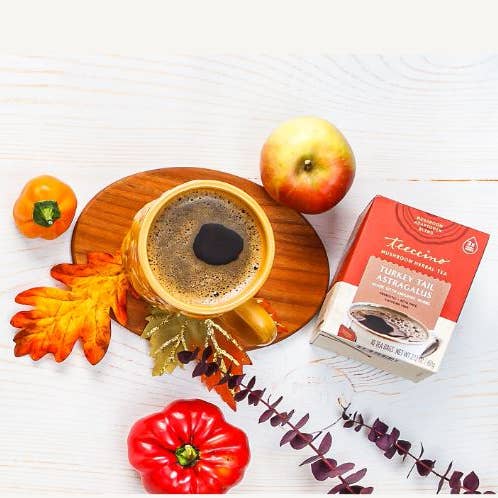 Teeccino - Wholesale Health/Detox Tea - Turkey Tail Astragalus Toasted Maple Mushroom Herbal Tea1