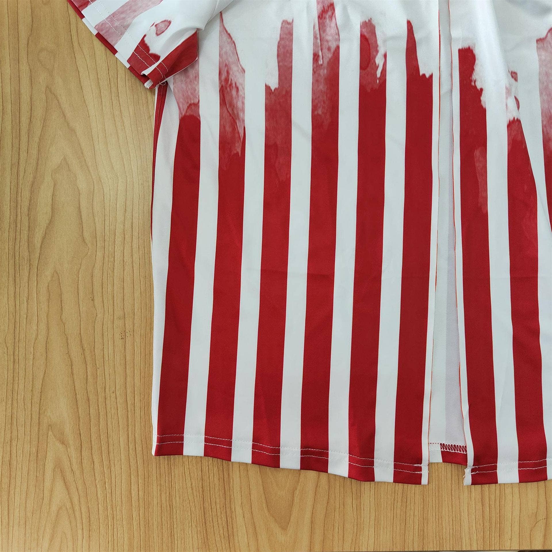 MB Fashion Wholesale - Wholesale Blouse - Women's - MB FASHION Patriotic Tie Front Crop Fringe Sleeves 2017LY7