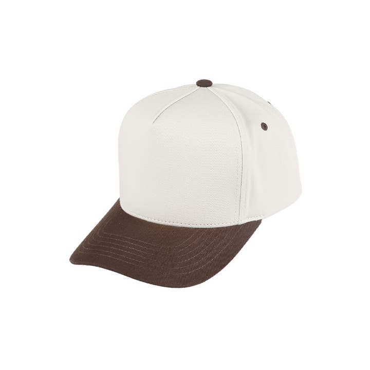 Hana - Wholesale Baseball Cap - Women's - C.C Two Tone Canvas Trucker Hat Baseball Cap