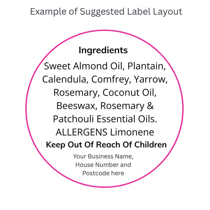 The Dog and I – wholesale Pet balm – Dog – Unlabelled Scented Soothing Skin Salve Dogs DIY labels UK3