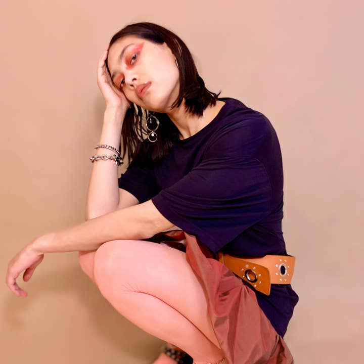 Pineberry chalk tights for wholesale by Shop Journal Vintage