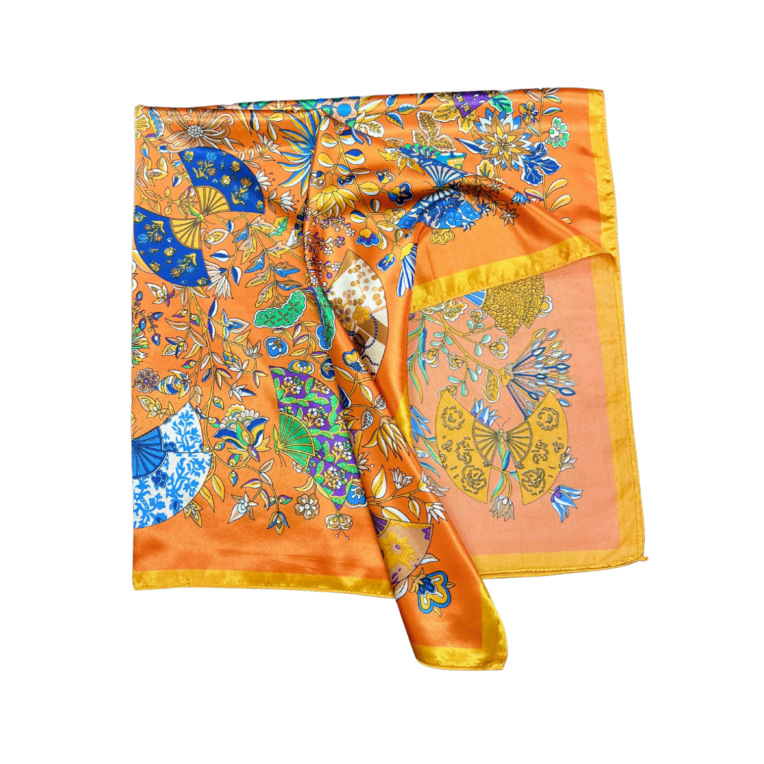 Lili Scarves (US Duty Free) - Wholesale Scarf - Women's - Butterfly Pattern Silk Touch Square Scarf8