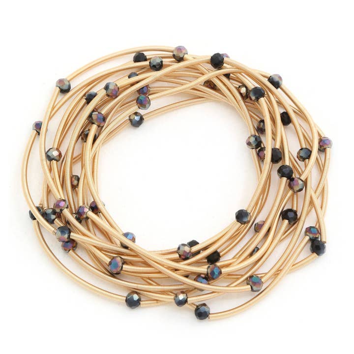 anbfashion - Wholesale Beaded Bracelet - BEADED WIRE BRACELET CB-2176
