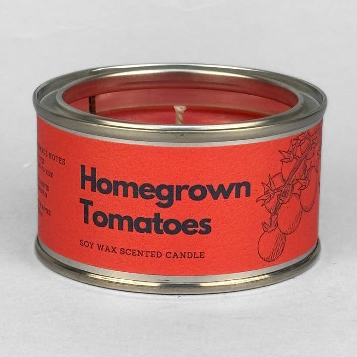 The Yorkshire Candle Company Limited - Wholesale Jar/filled candle - Homegrown Tomatoes Paint Tin Candle | Scent Palette0