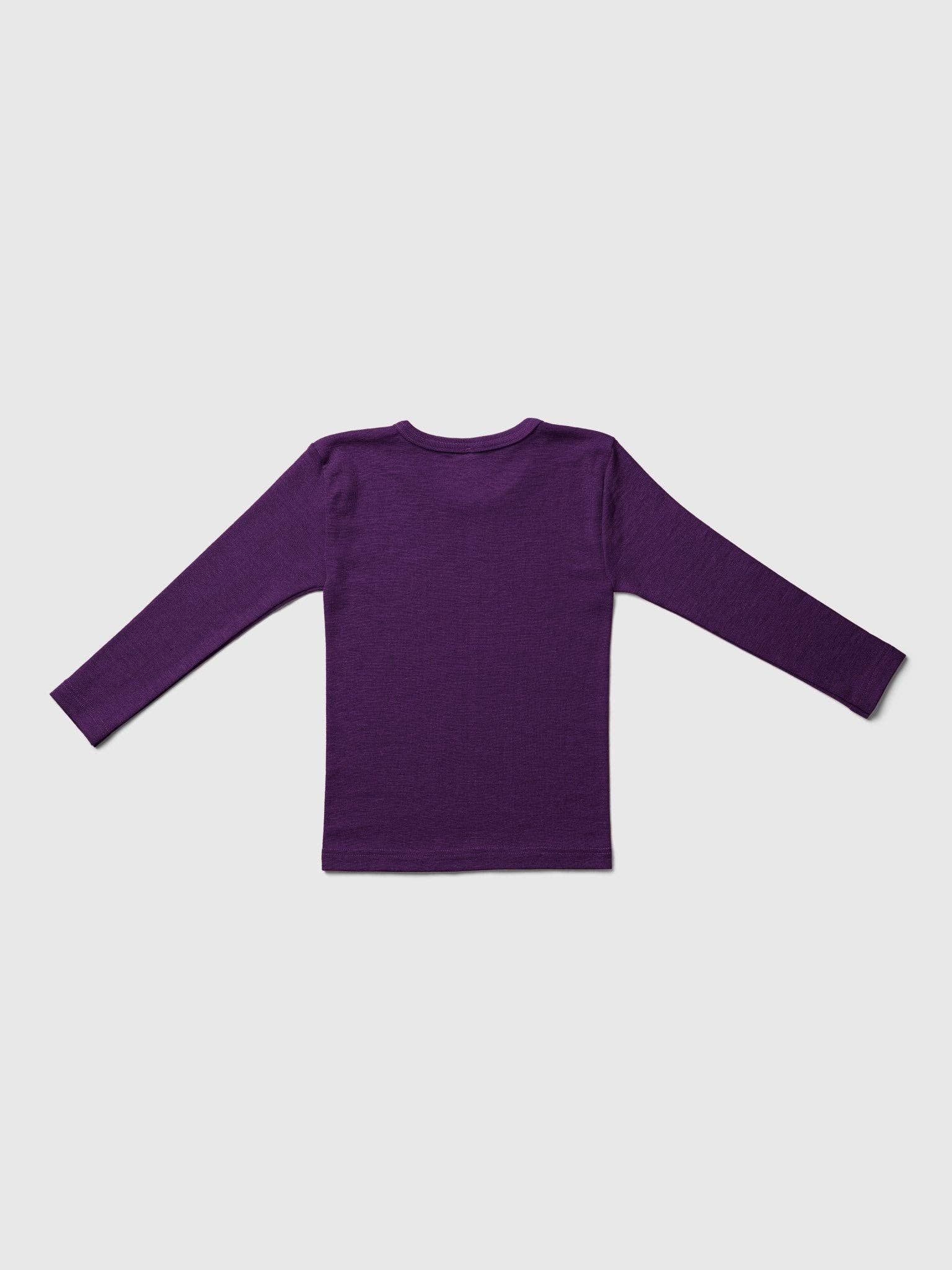 MINI LILA - Wholesale T-Shirt - Kids - Organic Merino Wool and Silk Kids Shirt3
