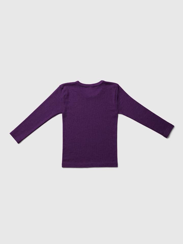 MINI LILA - Wholesale T-Shirt - Kids - Organic Merino Wool and Silk Kids Shirt3