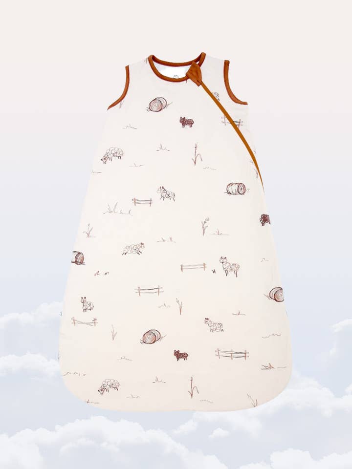 Sunday Littles - Wholesale Sleepsack - Baby - Sunday Sleep Bag in Farm Doodle1