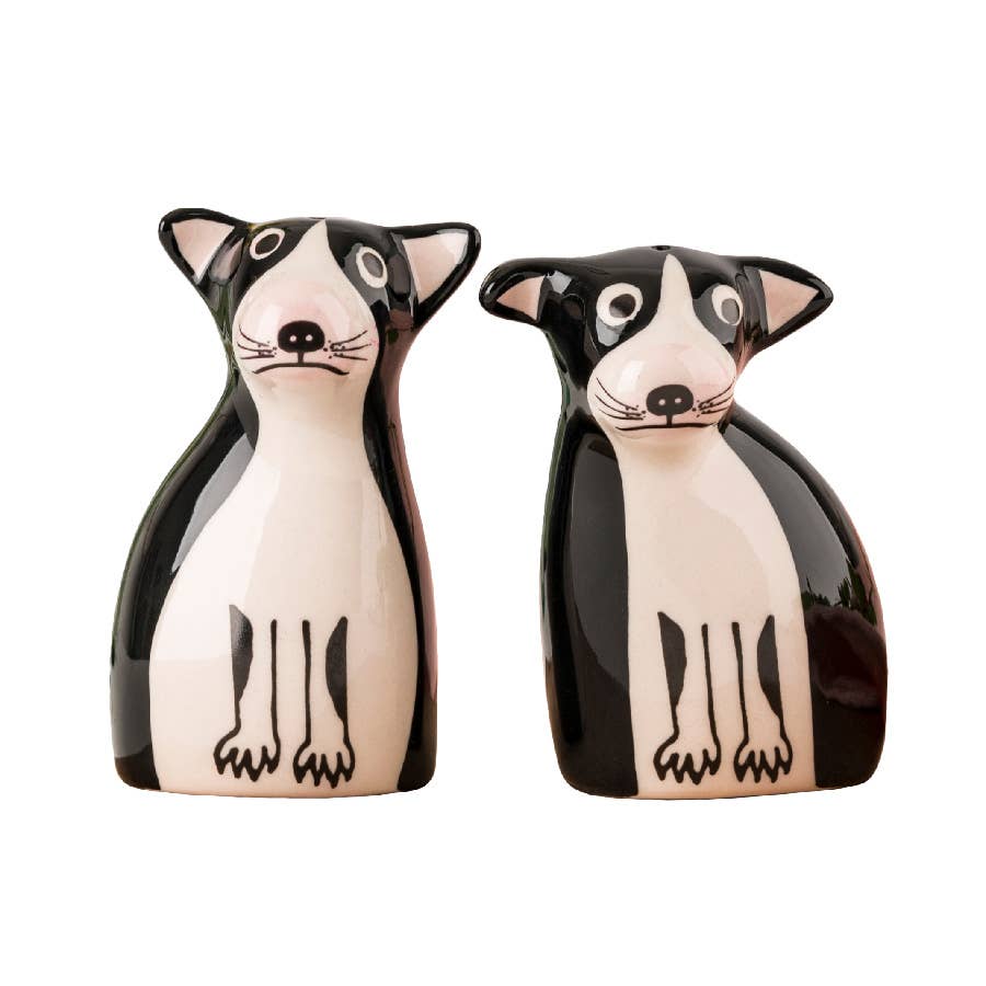 Hannah Turner Ltd - Wholesale Salt & Pepper Shaker Set - Boston terrier Salt and Pepper Shakers1